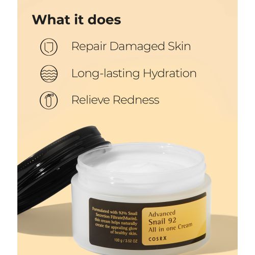 Advanced Snail 92 All In One Cream Face Moisturiser | 100ml