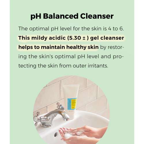 COSRX Low pH Good Morning Gel Cleanser | Korean Gentle Face Wash India 150ml