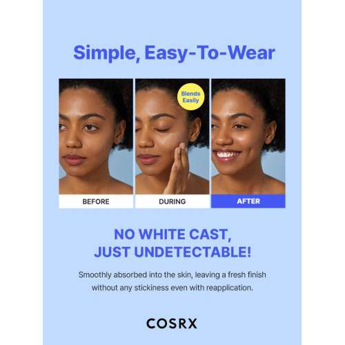 COSRX Ultra Light Invisible Sunscreen SPF 50+ | No White Cast Sun Protection India
