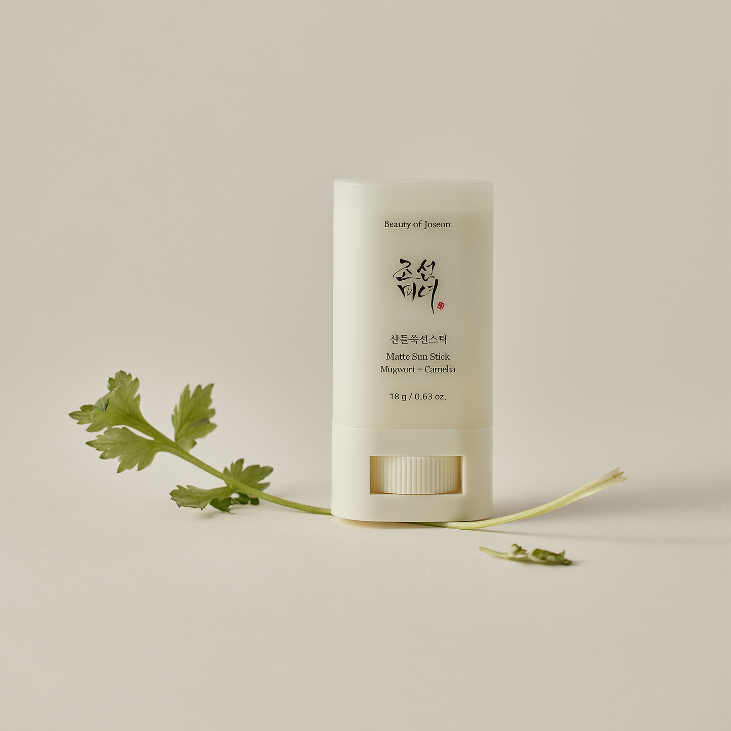 Beauty of Joseon Matte Sun Stick: Mugwort + Camelia SPF50+ PA++++ (18g)